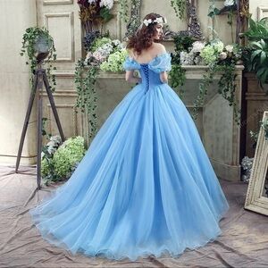 Blue Fairy Ball Gown